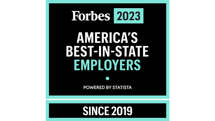 Forbes America's Best-In-State Employers