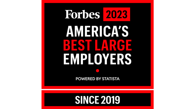 Forbes 2022 America's Best Large Employers